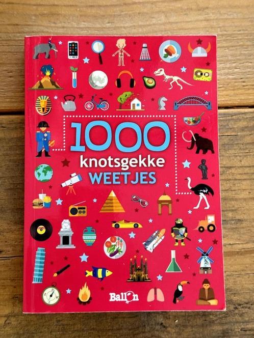 1000 knotsgekke weetjes, Boeken, Kinderboeken | Jeugd | onder 10 jaar, Nieuw, Ophalen of Verzenden