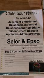 Livre pour passer les tests au Selor, Boeken, Ophalen of Verzenden, Zo goed als nieuw