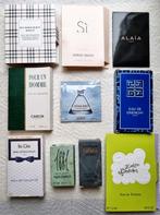 Kavel van 10 parfummonsters, nummer 11, Verzamelen, Zo goed als nieuw, Gevuld, Proef of Tester, Verzenden