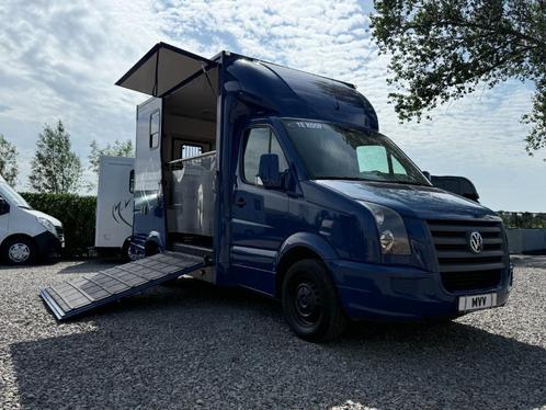 TOP MOOIE VOLKSWAGEN CRAFTER PAARDENCAMIONETTE UIT 2007, Dieren en Toebehoren, Paarden en Pony's | Trailers en Aanhangwagens, Zo goed als nieuw
