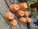 Mooie authentieke terracotta bloempotten, Tuin en Terras, Ophalen, Gebruikt, Terracotta, Tuin