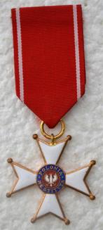 Medaille, POLEN, 1944 Order of POLONIA RESTITUTA, WOII, Verzamelen, Ophalen of Verzenden, Landmacht, Lintje, Medaille of Wings
