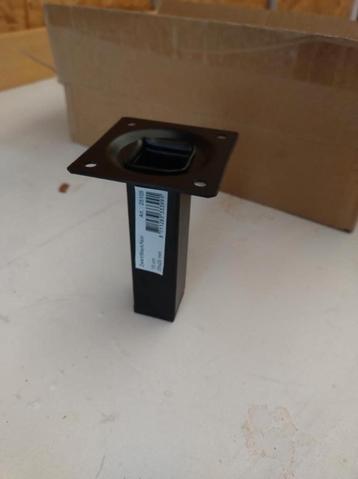 Meubelpootjes zwart - 10cm beschikbaar voor biedingen