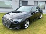 Audi A3 30TFSi S-Tronic LED/Navi/ParkAssist/Cruise/Bluetooth, 4 deurs, Stof, Zwart, USB