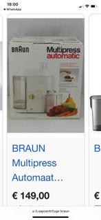 Sapcentrifuge, Elektronische apparatuur, 1 tot 2 liter, Ophalen, Zo goed als nieuw, 1 snelheid