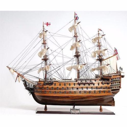 hand vervaardigd houten oorlogschip, HMS VICTORY, Verzamelen, Scheepvaart, Nieuw, Ophalen of Verzenden