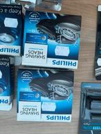 Lot complet têtes & lames de rasoir— PHILIPS & BRAUN —NEUF, Ophalen, Zo goed als nieuw