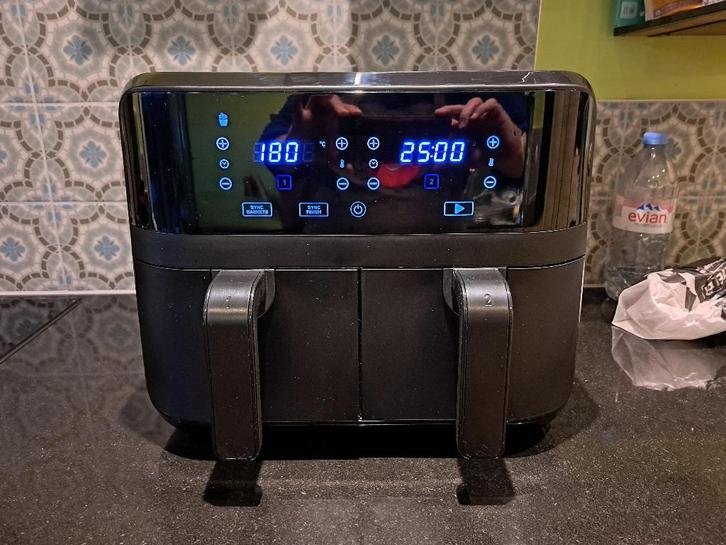 Airfryer Fritel Snacktastic 8180Duo, Elektronische apparatuur, Airfryers, Zo goed als nieuw, Airfryer, 1500 gram of meer, Ophalen