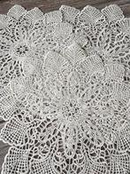 Witte kanten gehaakt tafelkleed SNELLE GRATIS LEVERING, Huis en Inrichting, Verzenden, Nieuw