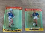 2 figuren voetbal Starlux - Christophe Dugrry en Alain Goma, Verzamelen, Ophalen of Verzenden