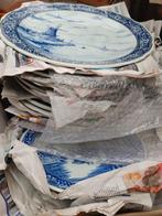 Opkoper lot rommelmarkt delfts blauw borden, Ophalen of Verzenden