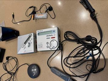 Walkman sony mini disc, Enlèvement