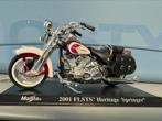 Harley-Davidson 2001 FLSTS Heritage Springer Maisto 1/18, Comme neuf, Enlèvement ou Envoi, Maisto