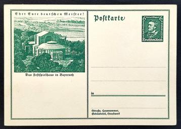 Postkaart R.Wagner Bayreuth Opera 1933