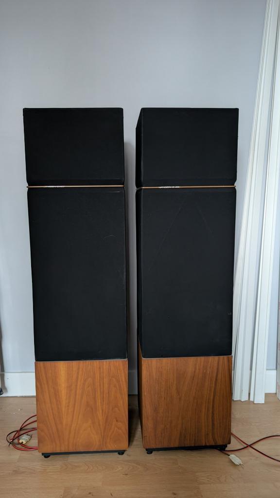 Janszen Z40 luidsprekers, Audio, Tv en Foto, Luidsprekerboxen, Zo goed als nieuw, Front, Rear of Stereo speakers, 60 tot 120 watt