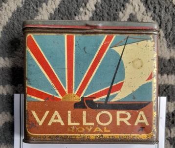 Boite cigarettes  Vallora  sigarettenblikje beschikbaar voor biedingen