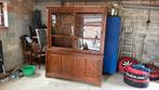 Mooie teak kast met schuifdeuren, in zeer goede staat, Ophalen
