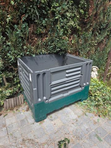 Te Koop: 2 Opvouwbare Palletboxen (120x100x90cm) beschikbaar voor biedingen
