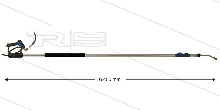 Telescooplans Aluminium 6,4m Met Snelkoppeling, Auto diversen, Overige Auto diversen, Verzenden