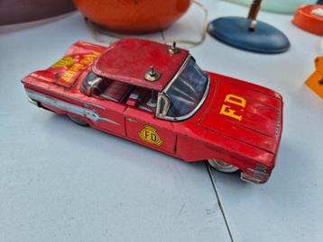 Wagen ca. 1959 Brandweer 20 cm beschikbaar voor biedingen