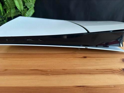 PlayStation 5 Slim digital 2 jaar garantie, Games en Spelcomputers, Spelcomputers | Sony PlayStation 5, Zo goed als nieuw, Playstation 5