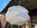 Lampe suspendue blanche vintage Ikea Fillsta, Maison & Meubles, Enlèvement ou Envoi, Comme neuf, Synthétique, 50 à 75 cm