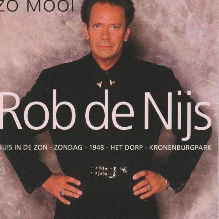 CD Rob de Nijs - Zo Mooi, Cd's en Dvd's, Cd's | Nederlandstalig, Zo goed als nieuw, Levenslied of Smartlap, Ophalen of Verzenden