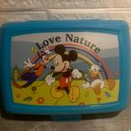 Micky - boîte à lunch - « CURVER » bleue - 20x6x12cm, Divers, Tableaux noirs, Enlèvement ou Envoi, Comme neuf, Accessoires