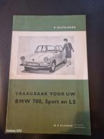 Oud instructieboekje VRAAGBAAK BMW 700 SPORT en LS, Ophalen of Verzenden