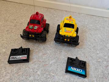 Nikko vintage RC auto's, 2 vw kever  beschikbaar voor biedingen