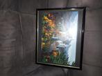 Tableau peinture cadre château, Huis en Inrichting, Woonaccessoires | Lijsten, Ophalen of Verzenden