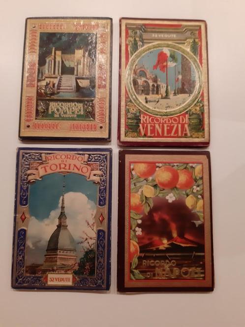 Vintage retro italiaanse souvenir foto-leporello albums, Antiquités & Art, Antiquités | Livres & Manuscrits, Enlèvement ou Envoi
