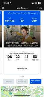 2 billets pour Harry Styles : Together, Together. Amsterdam, Mai