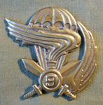 ITALIE / PARA. / INSIGNE DE BERET 9 REG. COLONEL MOSHIN, Collections, Objets militaires | Général, Emblème ou Badge, Armée de terre