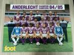 Poster RSC Anderlecht Kampioen 1984-1985, Enlèvement ou Envoi, Comme neuf, Affiche, Image ou Autocollant