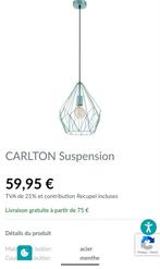 10x hanglamp EGLO Carlton, Ophalen, Zo goed als nieuw