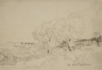 Clement De Porre (1874-1947): Landschap (29 x 23 cm), Antiek en Kunst, Ophalen of Verzenden