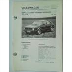 Volkswagen Golf 1 Vraagbaak losbladig 1974-1978 #1 Nederland, Boeken, Auto's | Boeken, Gelezen, Volkswagen, Ophalen of Verzenden