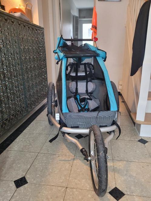 Croozer Kid 1 (3 en 1) fietskar charette vélo + hamac bébé, Kinderen en Baby's, Overige Kinderen en Baby's, Gebruikt, Ophalen