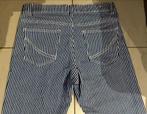 Zeer elegante gestreepte jean B 40 Fr 42 mooie afwerking, Kleding | Dames, Broeken en Pantalons, Overige kleuren, Nieuw, Lang