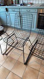 HK living wire chairs - 3 stuks, Ophalen, Drie, Zwart, Design