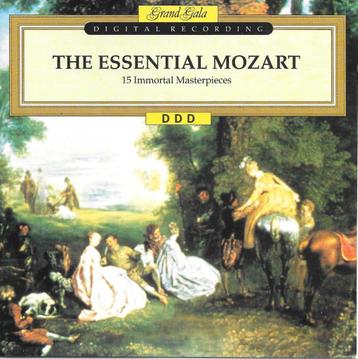 CD- MOZART ‎– The Essential (15 Immortal Masterpieces) beschikbaar voor biedingen