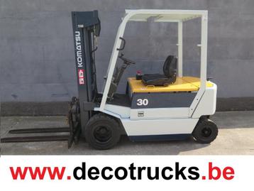 heftruck Komatsu 3000 kg electrisch beschikbaar voor biedingen