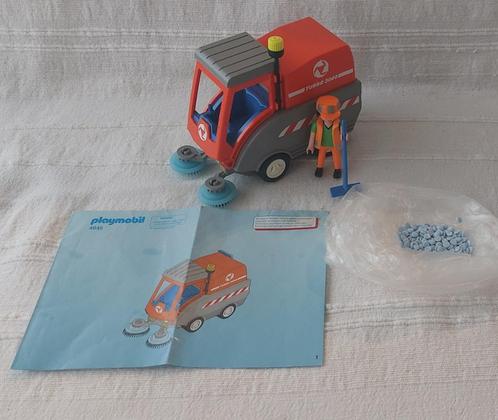 Playmobil 4045 - Bezemwagen, Kinderen en Baby's, Speelgoed | Playmobil, Gebruikt, Complete set, Ophalen of Verzenden