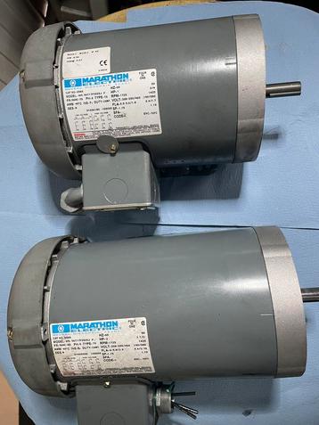 1/2pk en 3/4pk Merk Maraton (3 fazer Elektro Motor) 50€/stuk beschikbaar voor biedingen