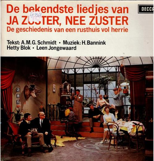 Vinyl, LP   /   Cast of "Ja Zuster, Nee Zuster" – De Bekends, CD & DVD, Vinyles | Autres Vinyles, Autres formats, Enlèvement ou Envoi