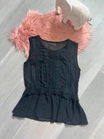 Zwart topje, Kleding | Dames, Topjes, Ophalen of Verzenden, Zo goed als nieuw, Maat 36 (S), Zwart