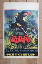 filmaffiche Gorgo 1961 filmposter, Rechthoekig Staand, Ophalen of Verzenden, Zo goed als nieuw, A1 t/m A3