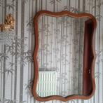 Stevige spiegel met eiken rand, Antiek en Kunst, Antiek | Spiegels, Ophalen of Verzenden