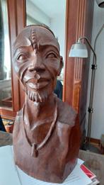 Buste africain, Antiquités & Art, Art | Sculptures & Bois, Enlèvement ou Envoi